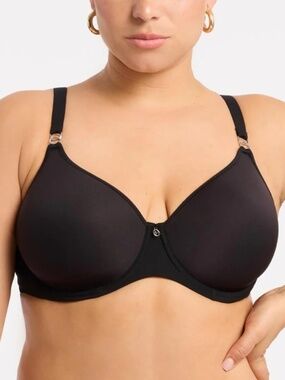 Montelle Sublime Spacer Bra Size 36G Black